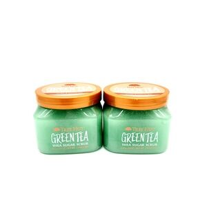 2x Tree Hut Shea Sugar Scrub – Green Tea 18oz Body Exfoliator (510g‎ Each)